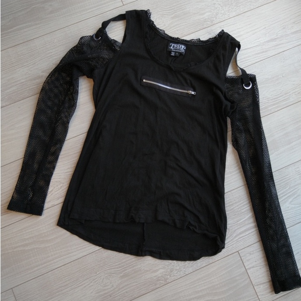 Tripp NYC Fishnet Shirt - Picture 3 of 9